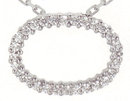 2.01 carat Oval Expensive Diamond Jewelry gold necklace