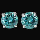 1.80 Carat diamonds stud earrings SI1 diamond earring