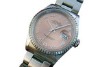 Rolex datejust ladies watch rose roman dial date just