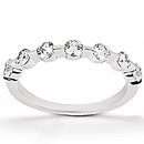 Diamonds 1.61 ct. wedding band set gold jewelry ring