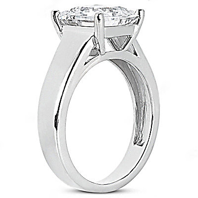 1.01 Ct. diamond solitaire engagement ring white gold