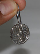 3.50 carat diamonds pair white gold new dangle earrings