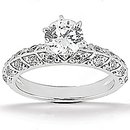1.85 Ct. Diamonds wedding ring band set white gold ring
