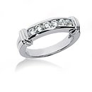 1.65 Ct. Diamonds engagement ring & band set gold ring