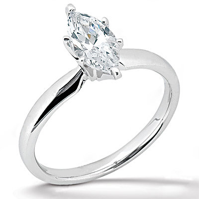 Diamonds 1.25 Ct. marquise cut wedding ring band set