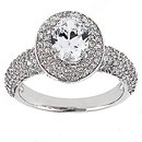 2.72 Ct. Diamonds anniversary ring white gold new ring