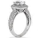 2.72 Ct. Diamonds anniversary ring white gold new ring