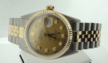 Rolex Datejust two tone jubilee bracelet mens watch