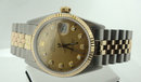 Rolex Datejust two tone jubilee bracelet mens watch