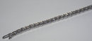 20 carat DIAMOND TENNIS BRACELET white gold 14K jewelry