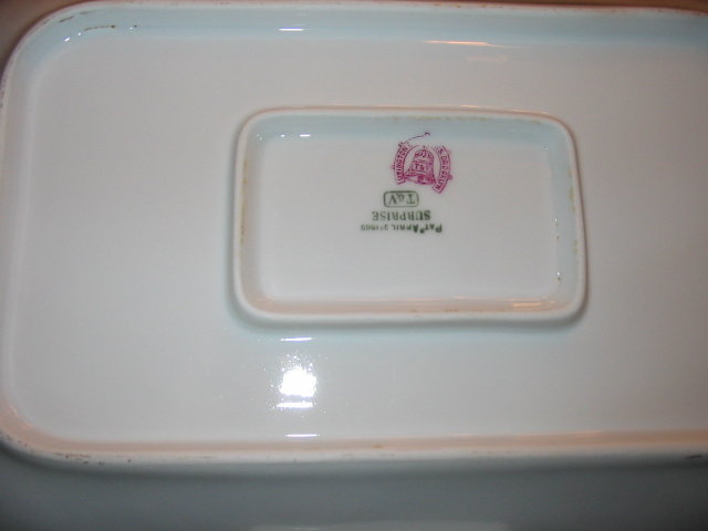ANTIQUE LIMOGES ICE CREAM SET