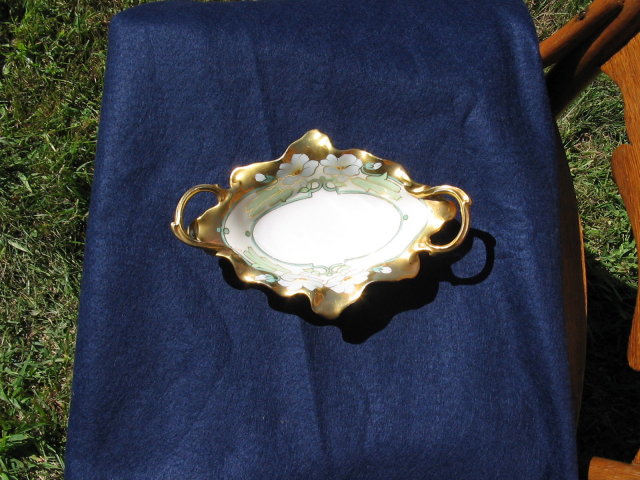 LIMOGES HAND PAINTED DISH