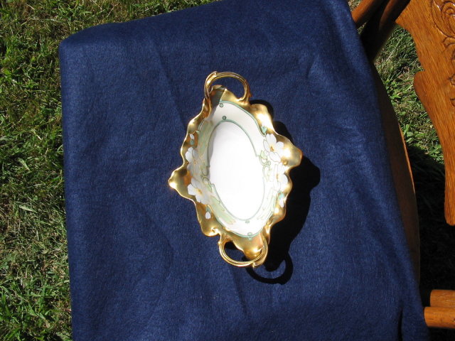 LIMOGES HAND PAINTED DISH