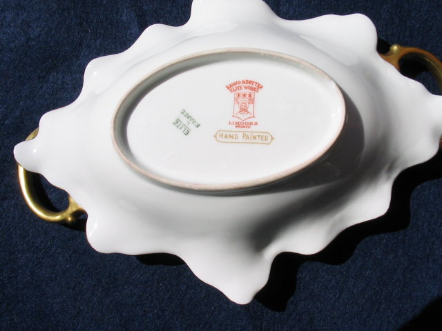 LIMOGES HAND PAINTED DISH
