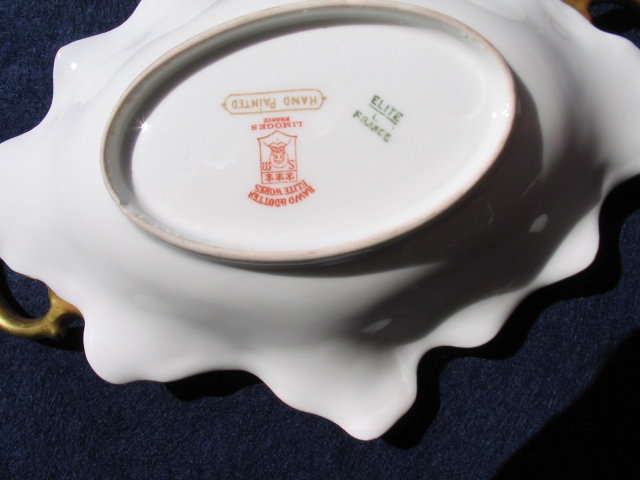 LIMOGES HAND PAINTED DISH