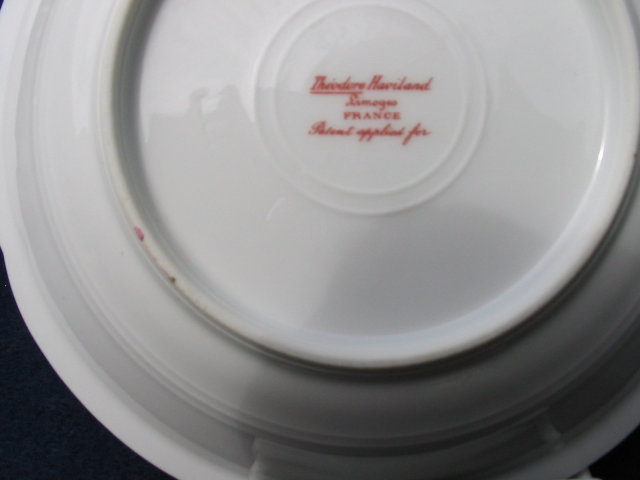 LIMOGES SOUP TUREEN AND BOWL SET