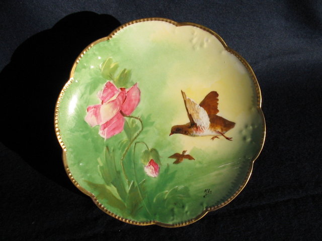 LIMOGES STUDIO ARTIST PAINTED PLATES