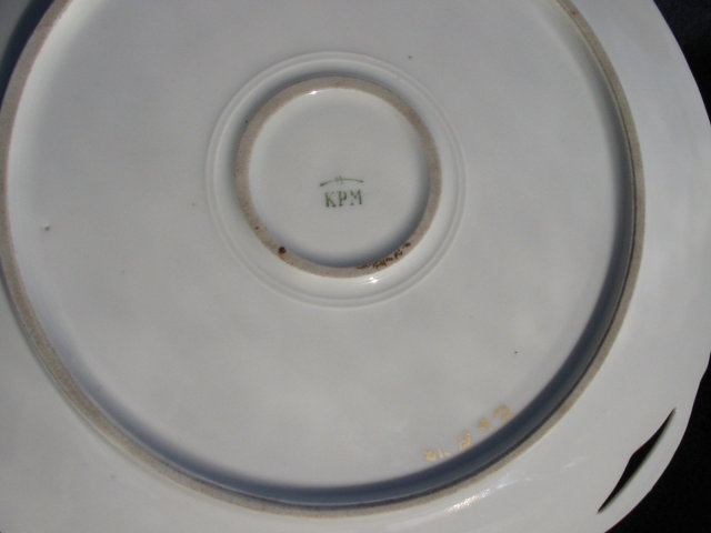 KPM GERMANY CAKE PLATE