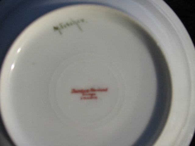LIMOGES HAND PAINTED BOWL