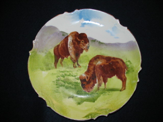LIMOGES STUDIO ARTIST PLACQUE