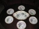 HAVILAND LIMOGES ICE CREAM SET