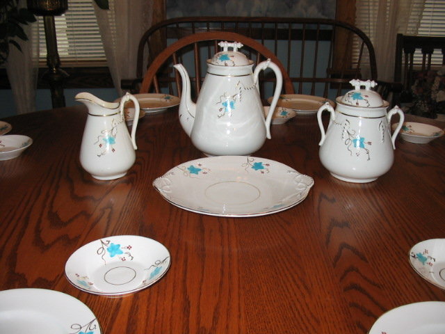 EARLY HAVILAND LIMOGES DESSERT SET