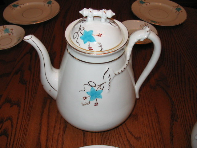 EARLY HAVILAND LIMOGES DESSERT SET