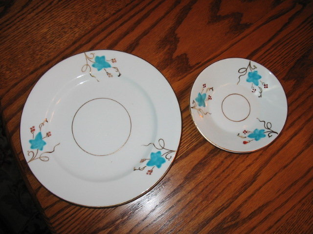 EARLY HAVILAND LIMOGES DESSERT SET