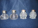 FIVE SETS OF SALT AND PEPPER