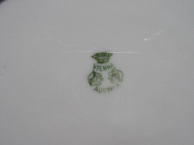 HANDPAINTED RETICULATED AUSTRIAN BOWL