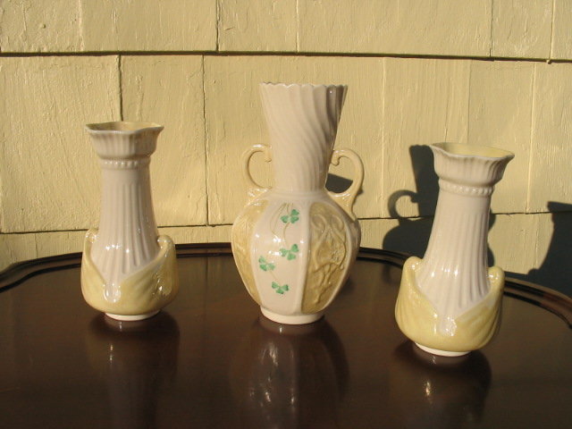 BELLEEK VASES