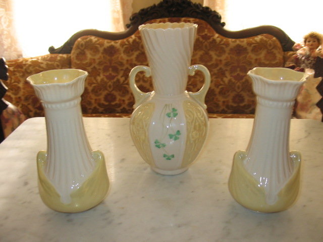BELLEEK VASES