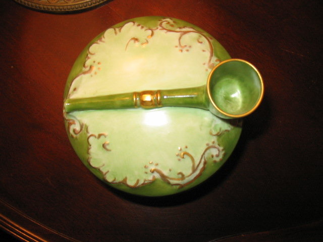 LIMOGES HUMIDOR/TABACCO JAR