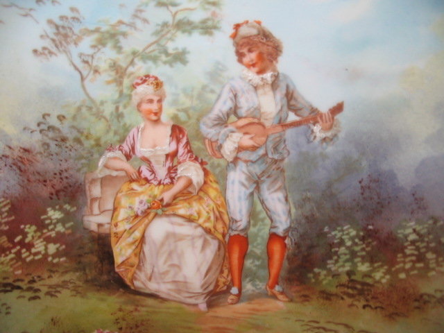 LIMOGES STUDIO ARTIST PLACQUE