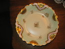 B & H LIMOGES HAND PAINTED BOWL