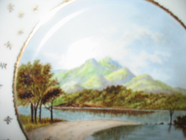 EARLY HAVILAND LIMOGES HAND PAINTED SCENIC
