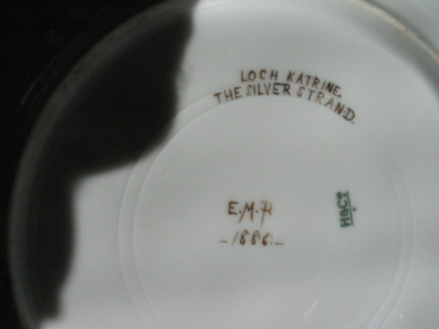 EARLY HAVILAND LIMOGES HAND PAINTED SCENIC