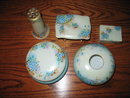 LIMOGES HAND PAINTED DRESSER SET