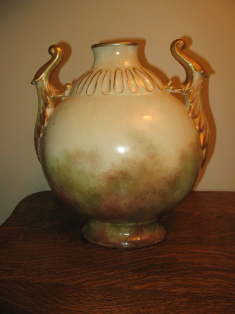 EARLY ARTIST SIGNED LIMOGES VASE