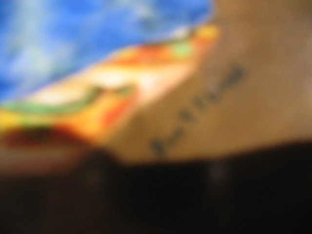 LIMOGES H. P. ARTIST SIGNED PLACQUE