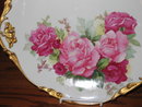 J.P. LIMOGES H. PAINTED PLACQUE/PLATE