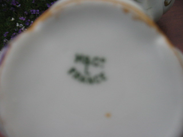 EARLY HAVILAND H. P. TEA SET