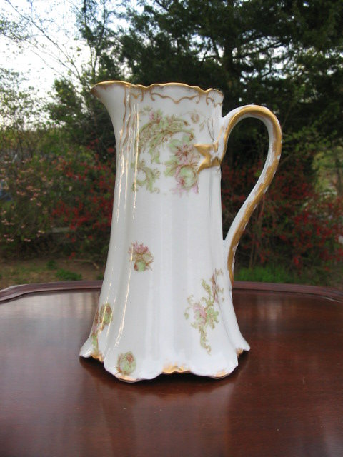 LARGE HAVILAND LIMOGES PITCHER