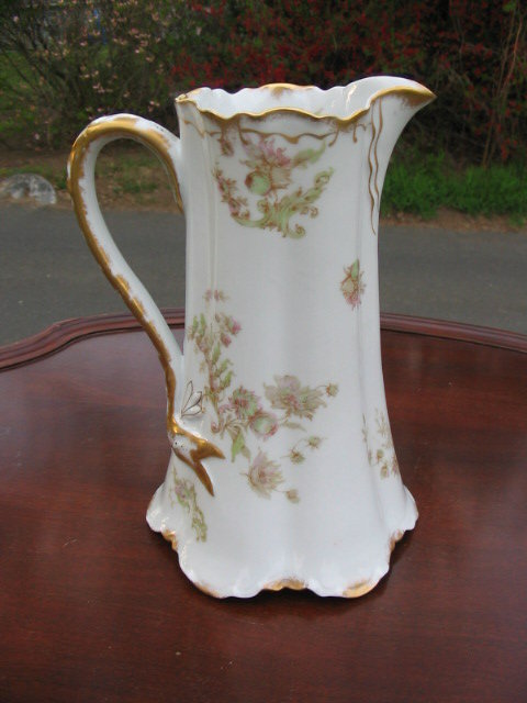 LARGE HAVILAND LIMOGES PITCHER