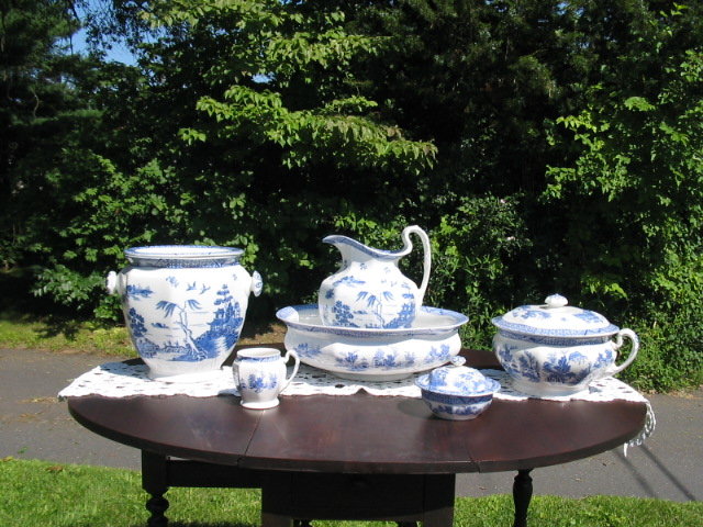 MINT STAFFORDSHIRE WASH SET
