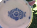 FLOW BLUE STAFFORDSHIRE WASH SET