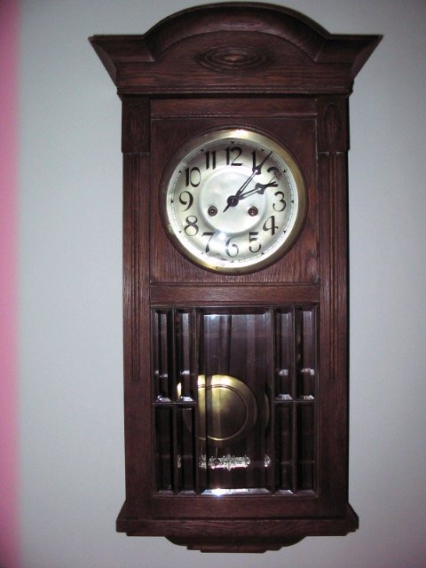 ANTIQUE GERMAN REGULATOR CLOCK