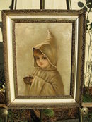 O/C VICTORIAN ERA CHILD WITH BOWL