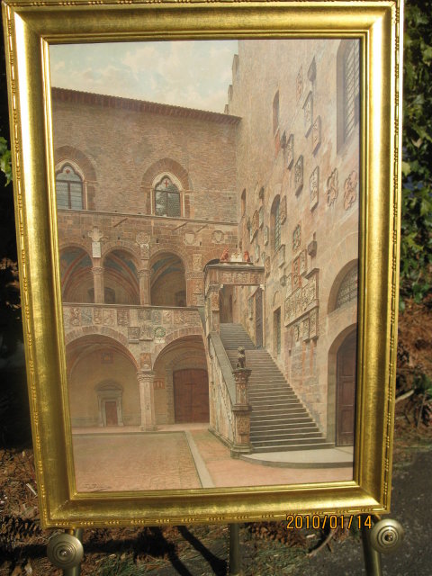ERNESTO BENSA COLOR LITHOGRAPH