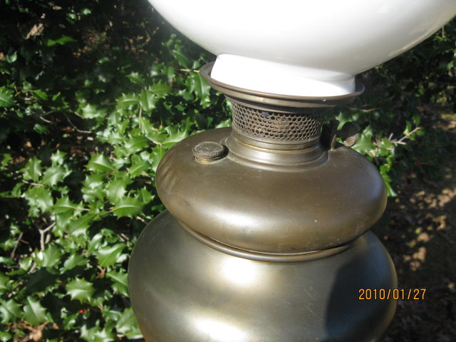 LARGE NAPOLEONIC BRADLEY AND HUBBARD TABLE LAMP